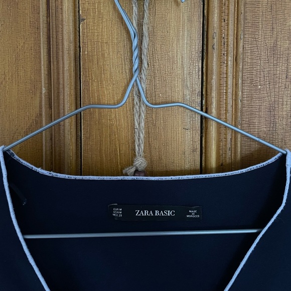 Zara Basic Blue Dress - Picture 3 of 4